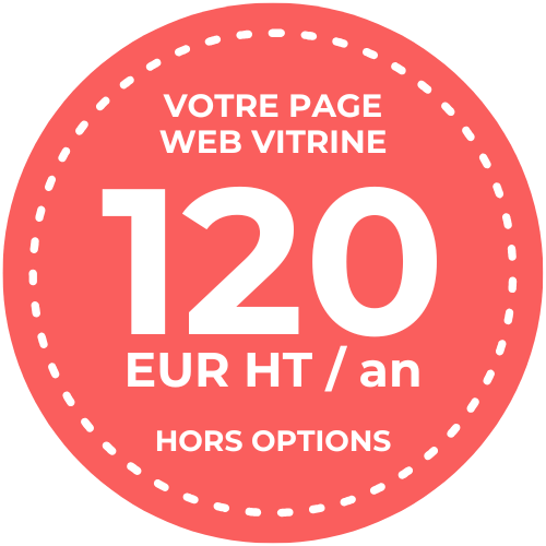 coderement-formule-page-web-vitrine-2025 Vignette avec le prix du forfait de création d'une page Web vitrine à 120 EUR HT